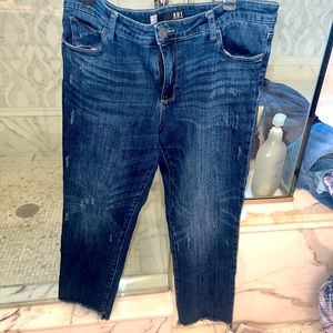 Kut dark wash jean size 12